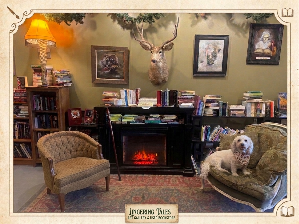 Lingering Tales Gallery & Used Bookstore photo 2